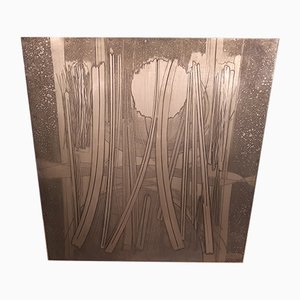 Decorative Green Copper Panel by Victor Cerrato, 1970s-OHK-951969