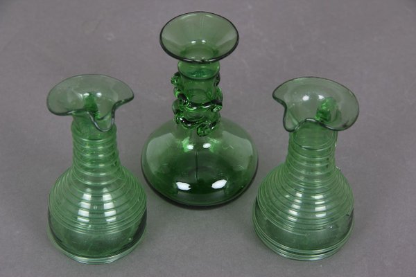 Decorative Objects from Kastrup Glasværk, Set of 3-DQ-859189