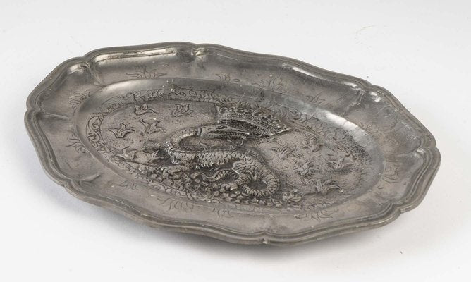 Decorative Pewter Tray-WFS-820872