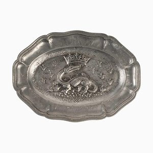 Decorative Pewter Tray-WFS-820872