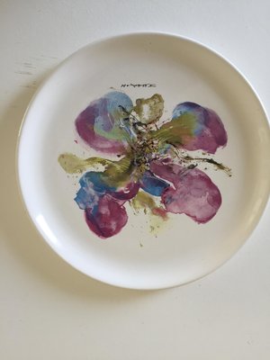 Decorative Plate by Zao Wou-Ki, 1986-EVQ-2042947