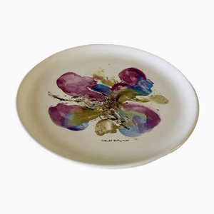 Decorative Plate by Zao Wou-Ki, 1986-EVQ-2042947