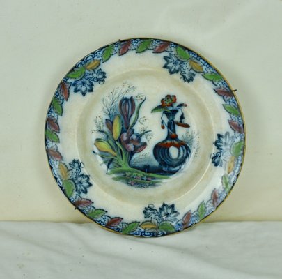 Decorative Plate from Summer Flowers, 1940s-ROJ-620958