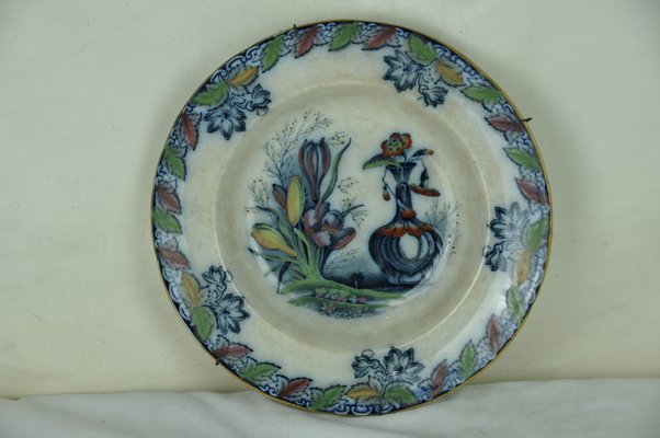 Decorative Plate from Summer Flowers, 1940s-ROJ-620958