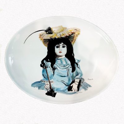 Decorative Plate from Veronica Stedile, 1960s-TIT-848469