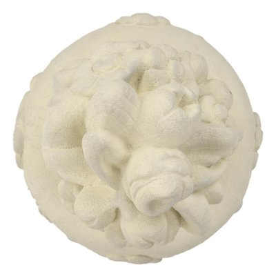 Decorative Urn in White Terracotta-NQ-1735636