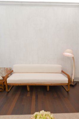 Dedar Fabric Bamboo Sofa, 1970s-MNF-1226511