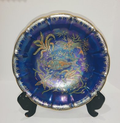 Deep Plate from Crown Devon Fieldings England, 1930s-AOU-1444878