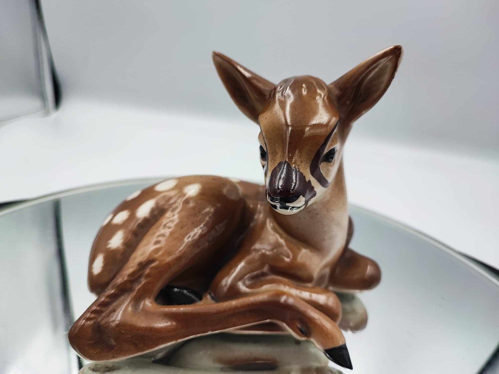 Deer by Zygmunt Buksowicz for Steatyt Katowice, 1970s