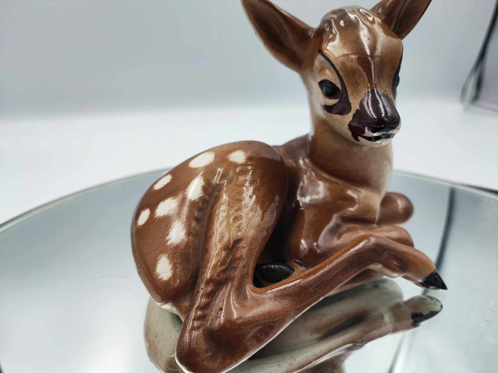 Deer by Zygmunt Buksowicz for Steatyt Katowice, 1970s