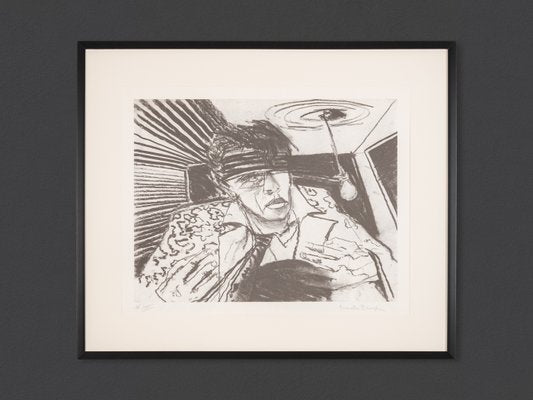 Dees de Bruyne, Sex, Drugs and Rock 'n' Roll, Late 20th Century, Black & White Offset Print on Paper-GPP-1125746