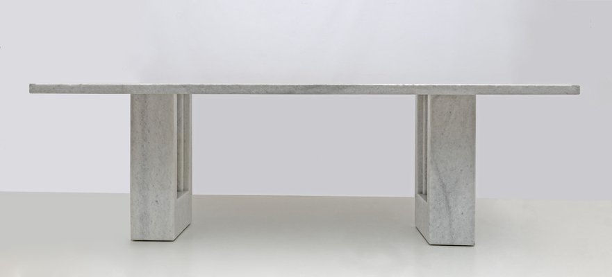 Delfi Marble Dining Table attributed to Marcel Breuer and Carlo Scarpa for Gavina, Italy, 1968-FER-1719312