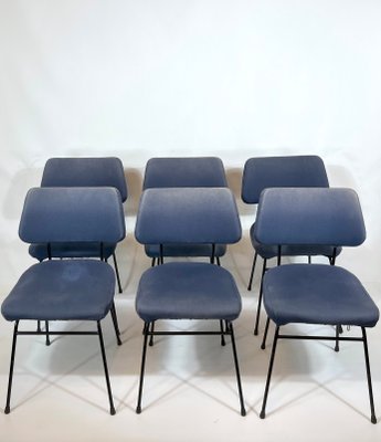 Delfino Dining Chairs by Erberto Carboni for Arflex, 1950s, Set of 6-OT-1117730