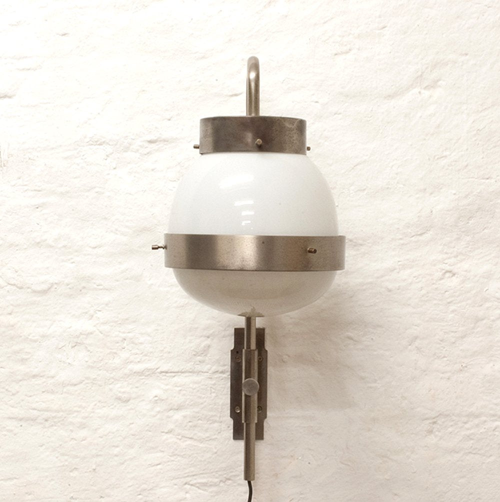 Delta Wall Sconces by Sergio Mazza for Artemide, 1960s, Set of 2