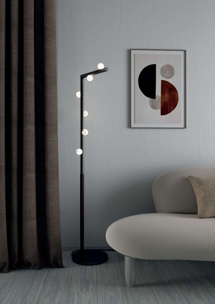 Demeter Ruggine of Florence Floor Lamp in Metal by Alabastro Italiano