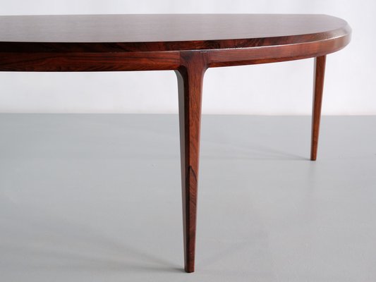 Demilune Coffee Table in Rosewood by Johannes Andersen for CFC Silkeborg, 1960s-FMT-1338500