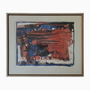 Denice Zetterquist, Composition, Color Lithograph, 1965, Framed-ZAA-1706487