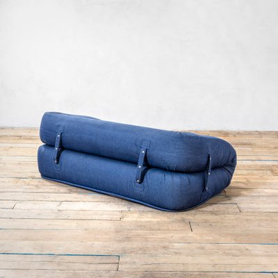 Denim Model Anfibio Sofa by Alessandro Becchi for Giovannetti, 1971-FWM-1442154