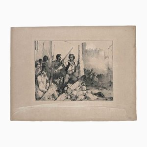 Denis Auguste Marie Raffet, Allocation, Original Lithograph, Early 19th-Century-ZCI-1255949