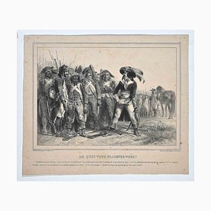 Denis Auguste Marie Raffet, Complaining, Original Lithograph, 1836-ZCI-1229838