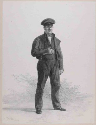 Denis Auguste Marie Raffet, Jean Henry Leveillé, Original Lithograph, 1848-ZCI-1181588