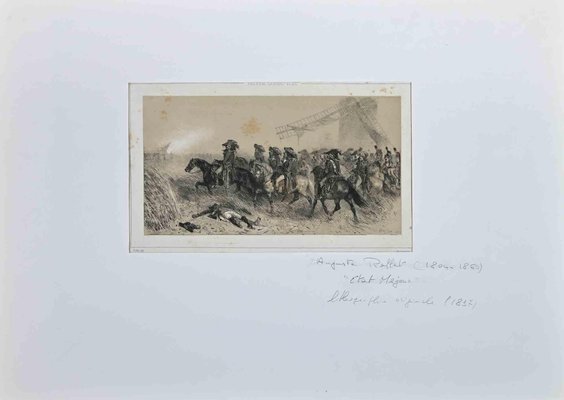 Denis Auguste Marie Raffet, State Major, Original Lithograph, 1837-ZCI-1229844