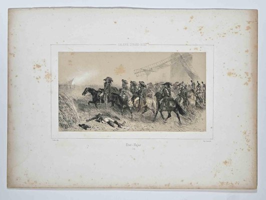 Denis Auguste Marie Raffet, State Major, Original Lithograph, 1837-ZCI-1229844