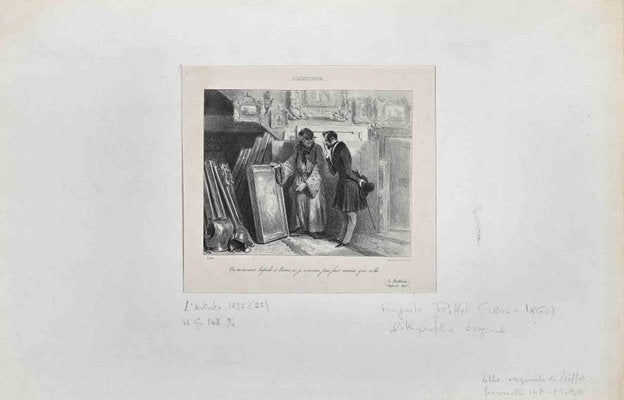 Denis Auguste Marie Raffet, The Artist, Original Lithograph, 1836-ZCI-1229806