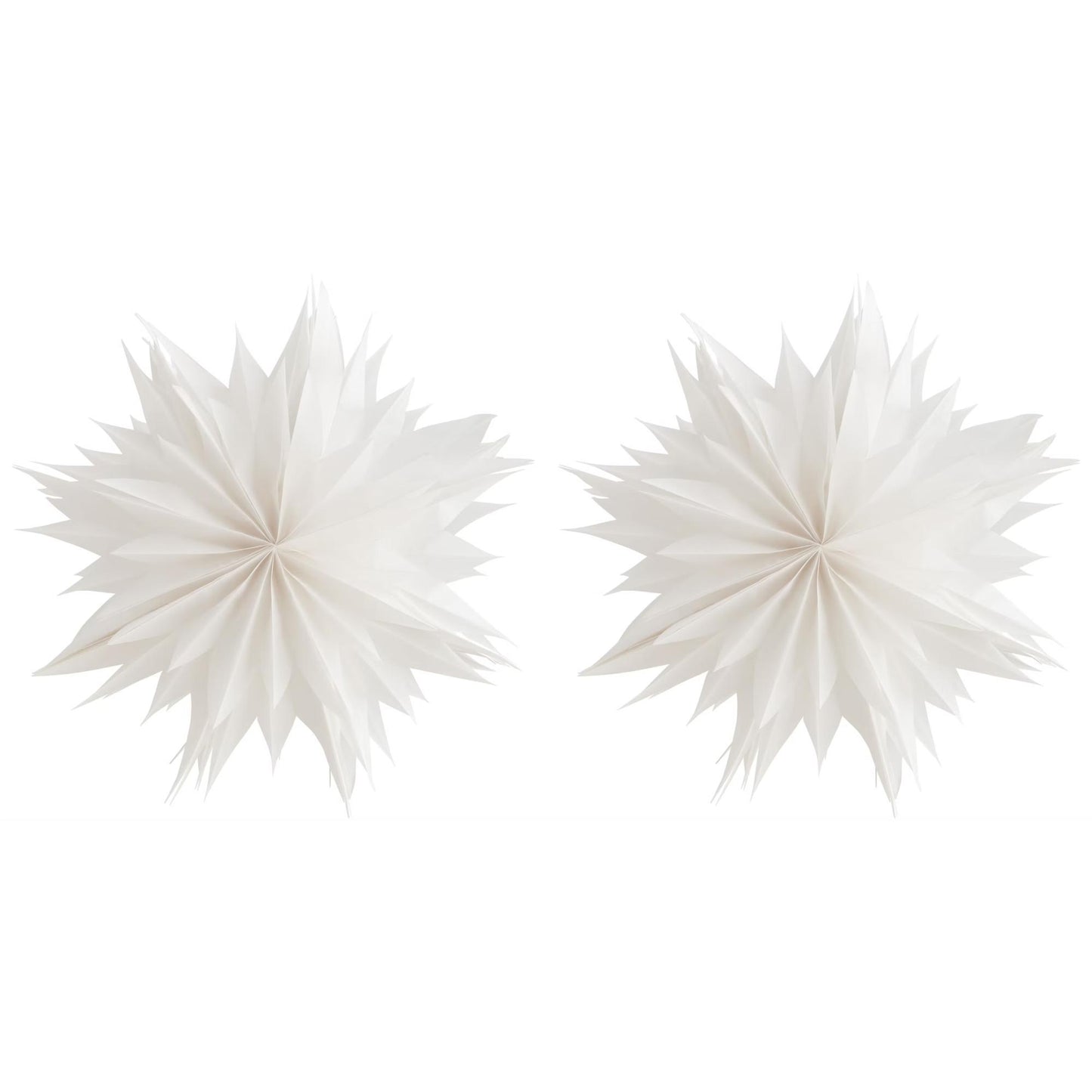 Department Nova Paper Star 50 White Set of 2
