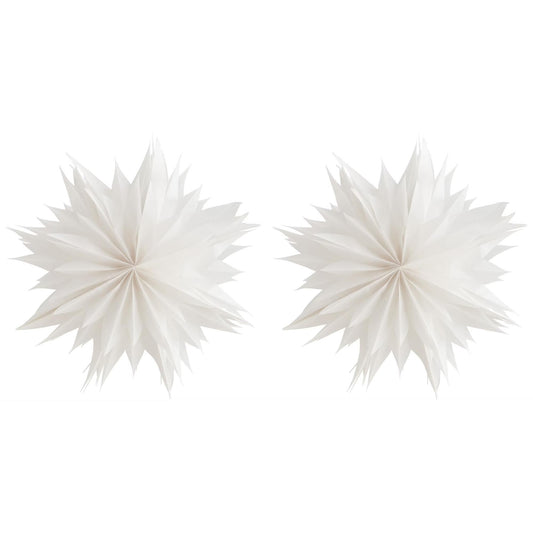 Department Nova Paper Star 50 White Set of 2