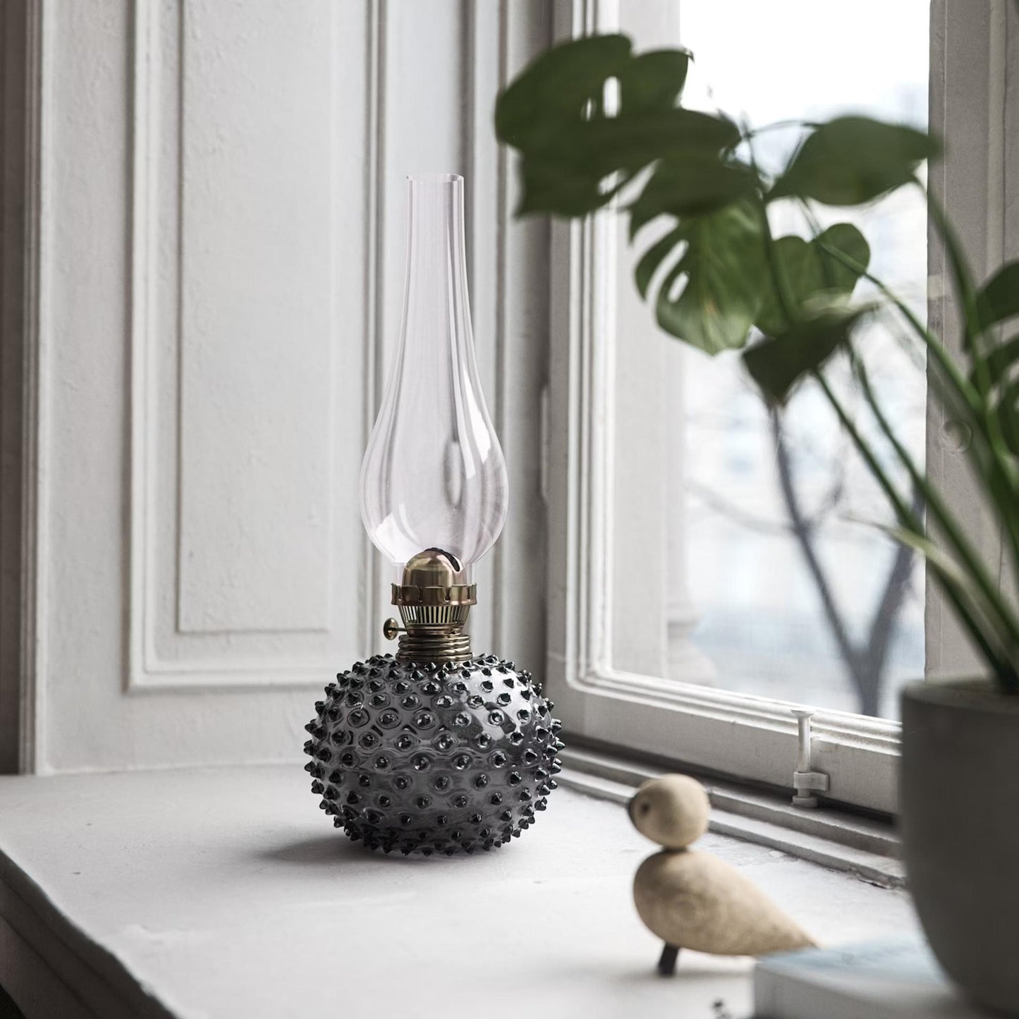 Department Paris Oil Lamp Light Green