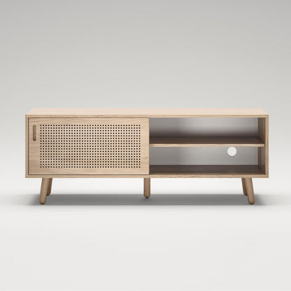 Department Ray TV Bench 150 cm Oak/White