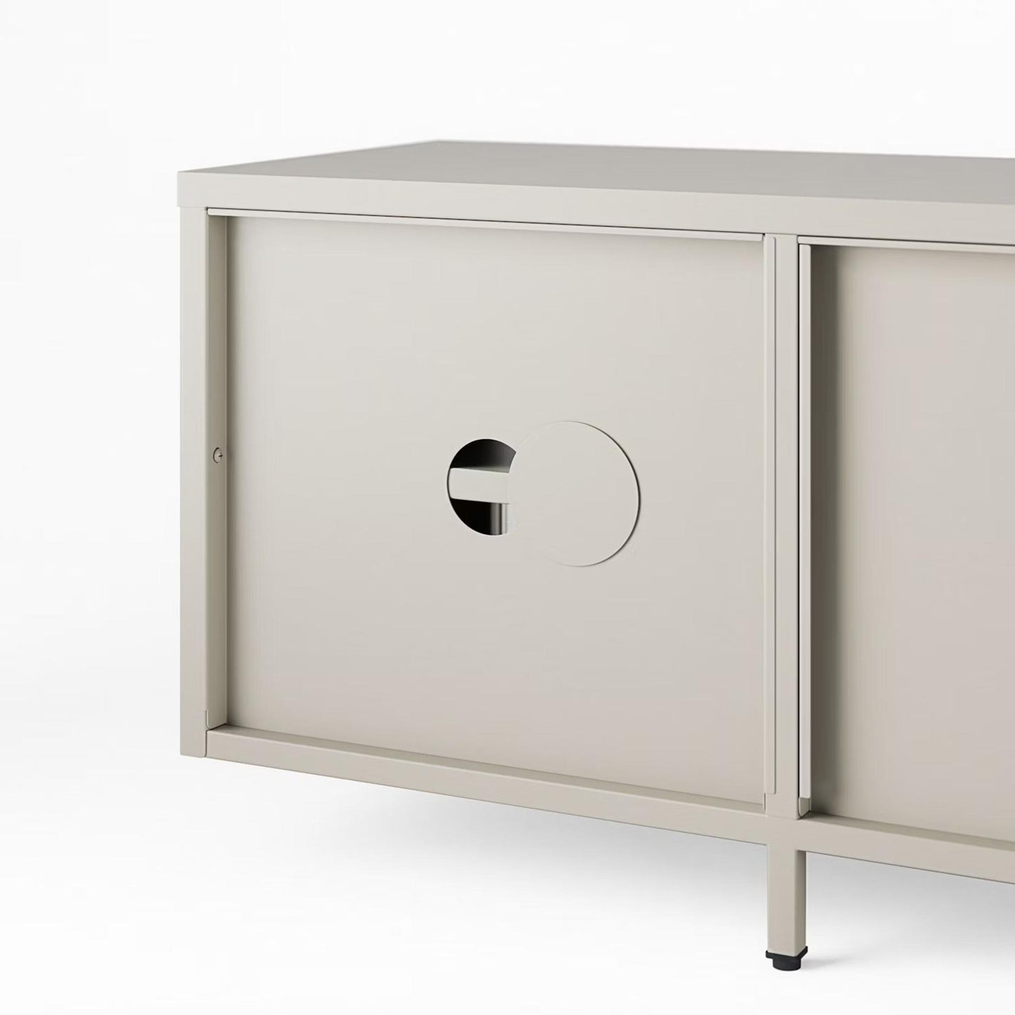 Department Store TV Bench 180 cm Pebble Grey
