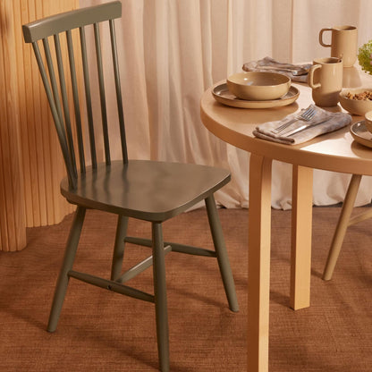 Department Wood H17 Windsor Dining Chair Black