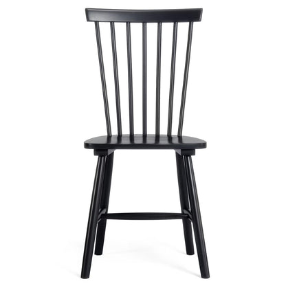 Department Wood H17 Windsor Dining Chair Black