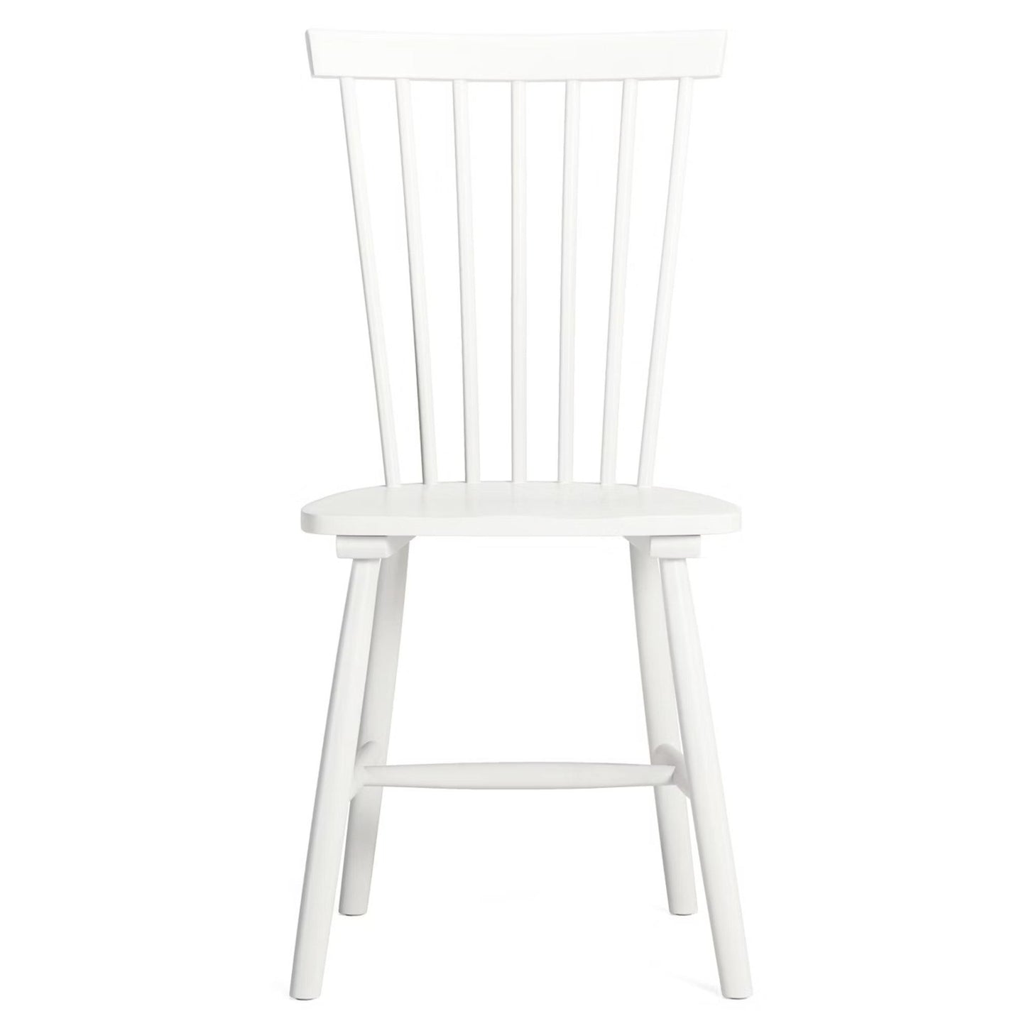 Department Wood H17 Windsor Dining Chair White