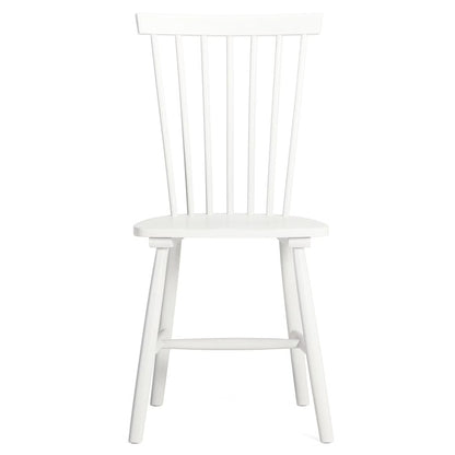 Department Wood H17 Windsor Dining Chair White