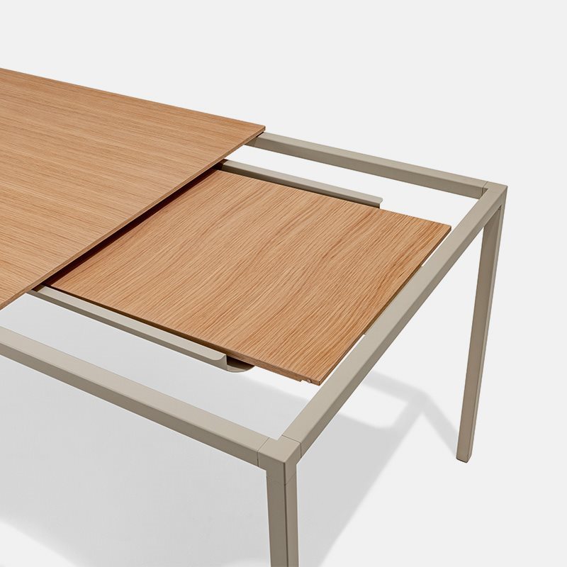 HELSINKI 30 Extending - rectangular table (Structure - B13 SABBIA) by Desalto