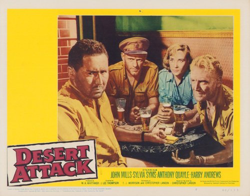 Desert Attack, aka Ice Cold in Alex Lobby Card, USA, 1958