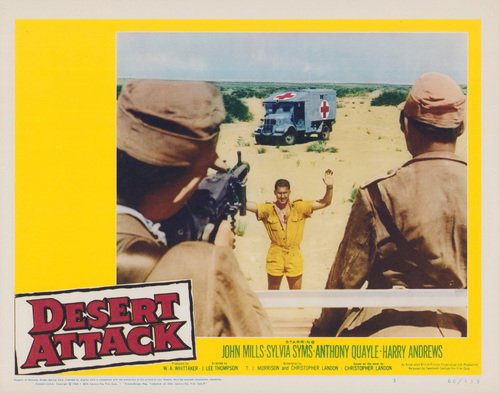 Desert Attack, aka Ice Cold in Alex Lobby Card, USA, 1958