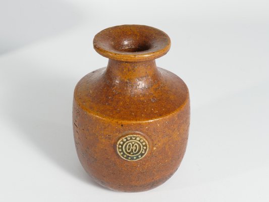 Desert Brown Sahara Vase by Sven Wejsfelt for Gustavsberg, Sweden, 1970s-RUK-1758076