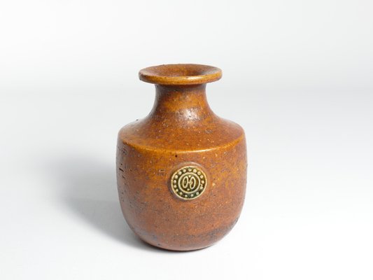 Desert Brown Sahara Vase by Sven Wejsfelt for Gustavsberg, Sweden, 1970s-RUK-1758076