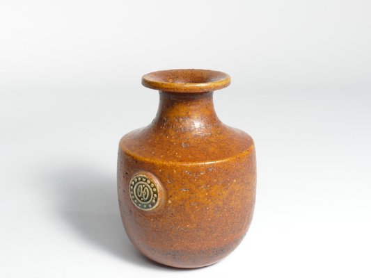 Desert Brown Sahara Vase by Sven Wejsfelt for Gustavsberg, Sweden, 1970s-RUK-1758076