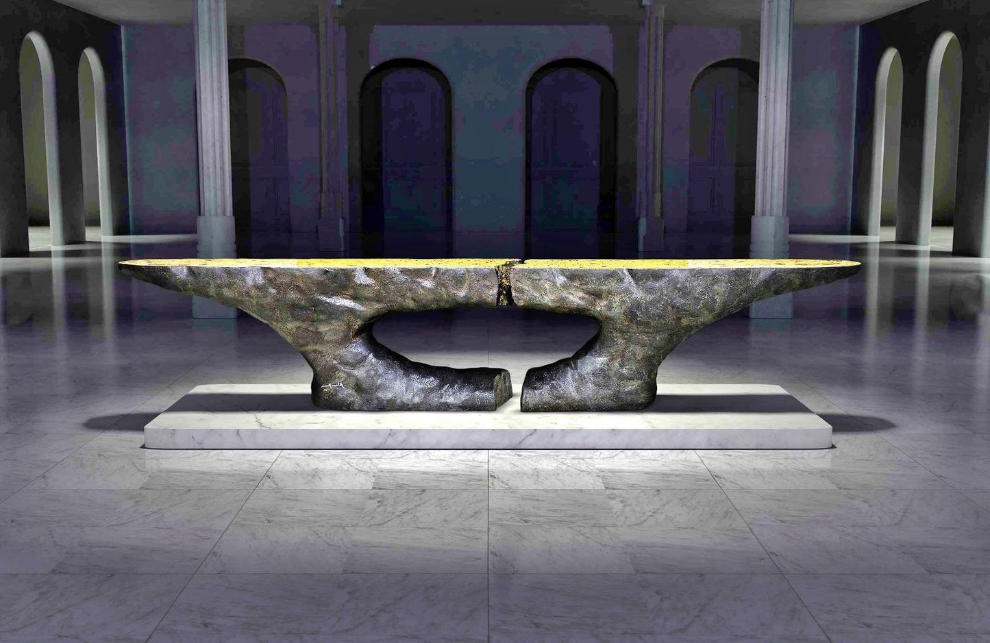 Design Console Table in Resin by Europa Antiques