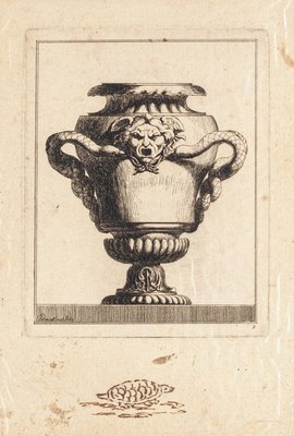 Design for Vase - Original Etching - Late 18th Century Late 18th Century-ZCI-770882