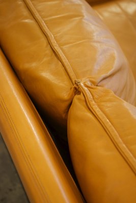 Design Leather 3-Seater Sofa, 1970s-LA-1354800