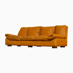 Design Leather 3-Seater Sofa, 1970s-LA-1354800