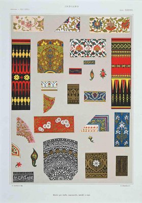 Designs for Fabric, Early 20th Century, Lithograph-ZCI-1165308