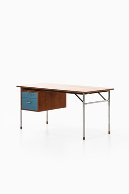 Desk by Aksel Bender Madsen & Ejner Larsen for Næstved Furniture Factory, Denmark-SC-848477