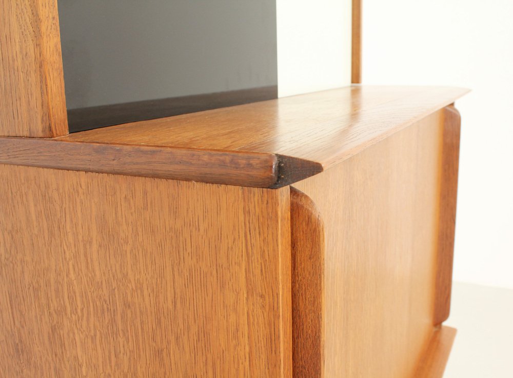 Desk by Didier Rozaffy for Meubles Oscar, France, 1950s